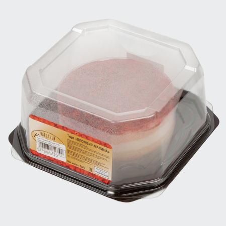 Торт «Пломбир-малина» (Агзамов Р.Л.), 600 г