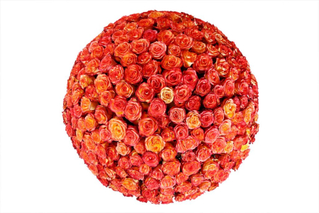 Букет 301 роза Хай Мэджик в корзине