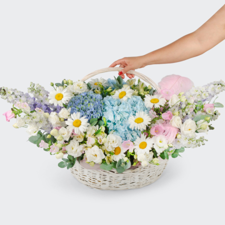Букет в корзине Летние трели