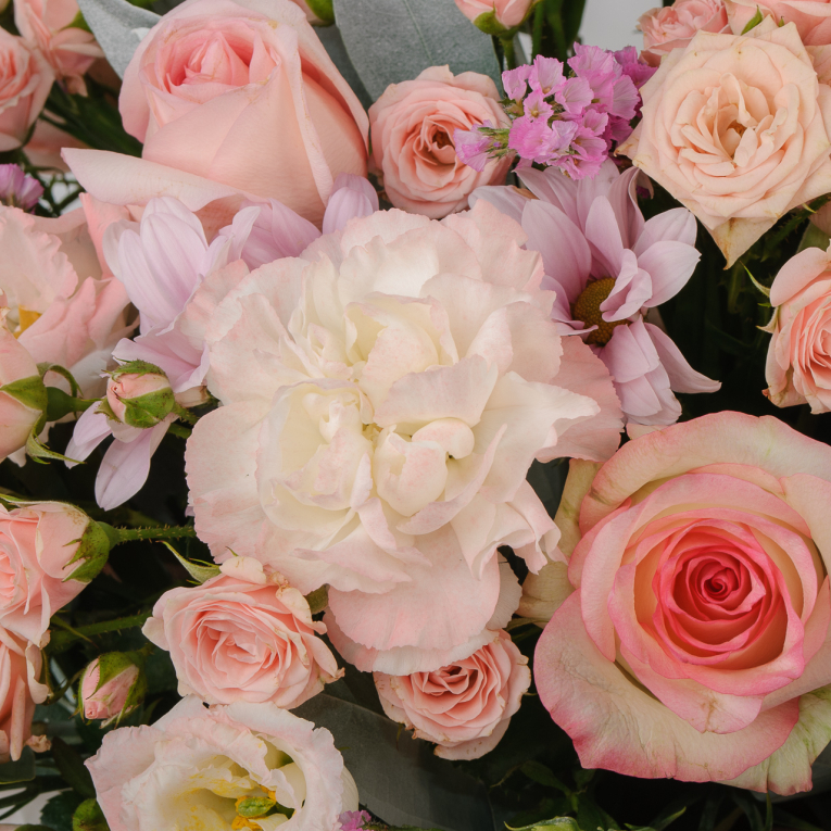 Букет в корзине Рассветный час