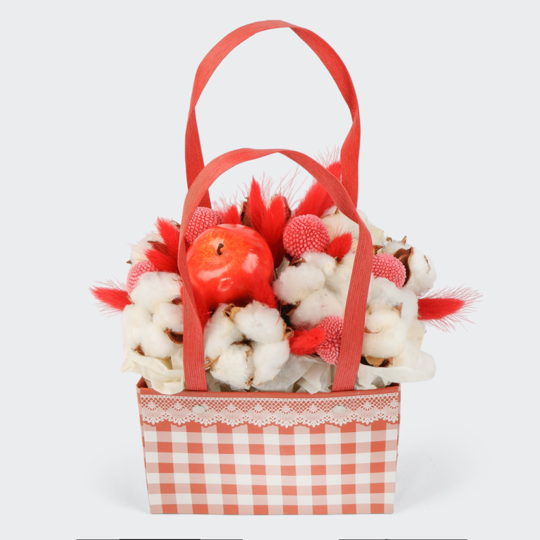 Композиция Подарок Красной Шапочки