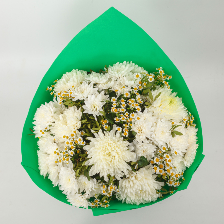 Букет Белый бархат (макси)