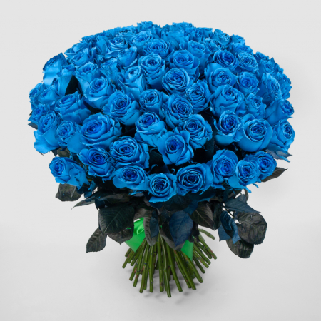 Букет 75 роз Поцелуй Мальвины