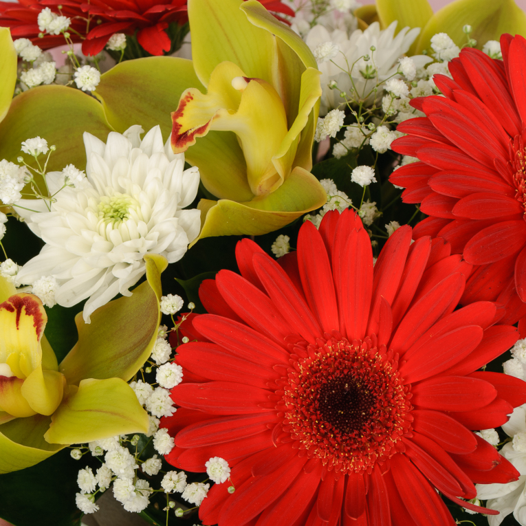 Букет в корзине Лесная тайна