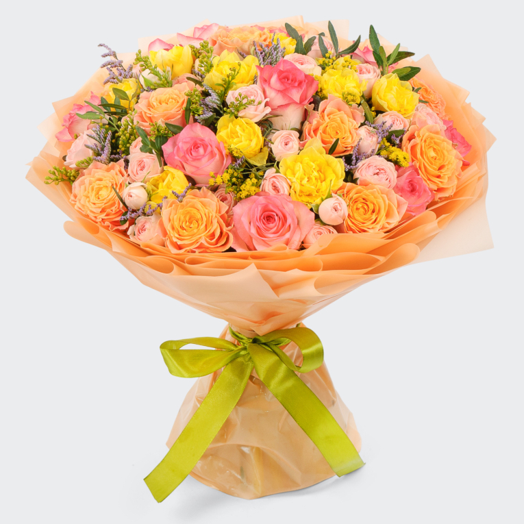 Букет в корзине Дни лета