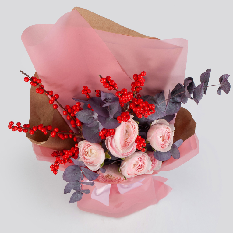 Букет Розовая маркиза