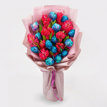 Букет Голубые вспышки