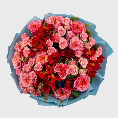 Букет Жаркие поцелуи