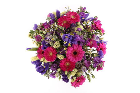 Букет с герберами и фрезией Заряница