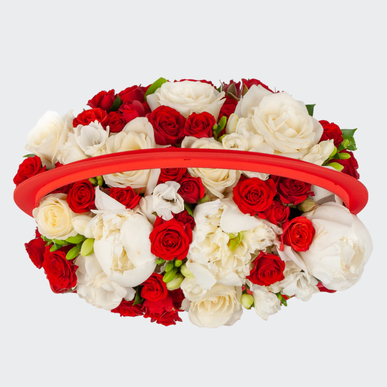 Букет в корзине Вечерний вояж