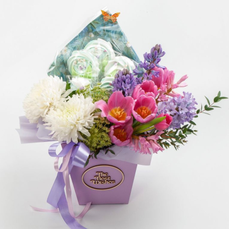 Композиция в кашпо Весенний шум