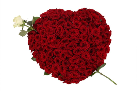 Букет Послание Амура в коробке