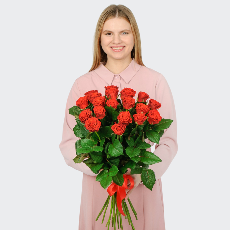 Букет из 21 розы Эль Торо