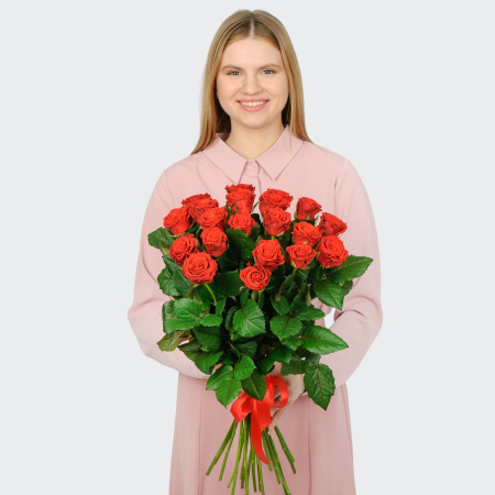 Букет из 21 розы Эль Торо