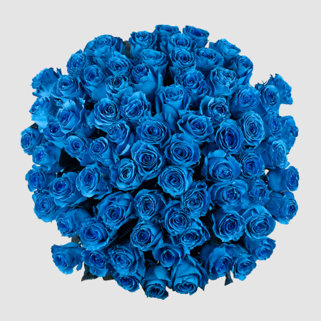 Букет 75 роз Поцелуй Мальвины