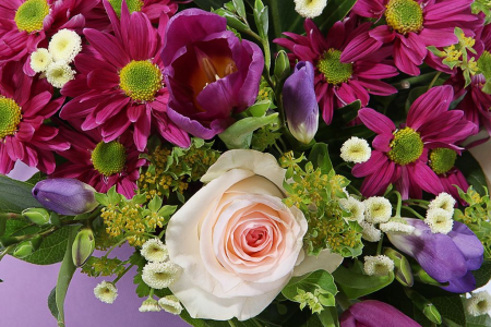 Букет Сиреневый туман