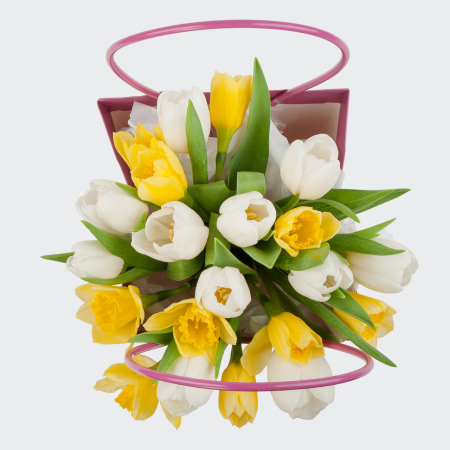 Букет в коробке Легкое настроение