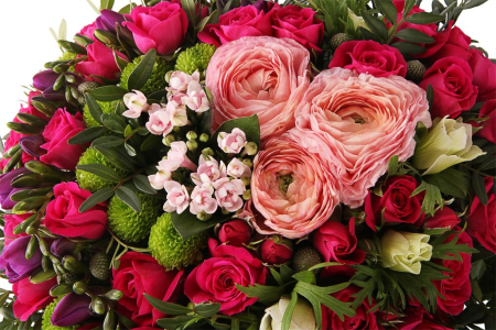 Композиция-сердце Цветущая юность