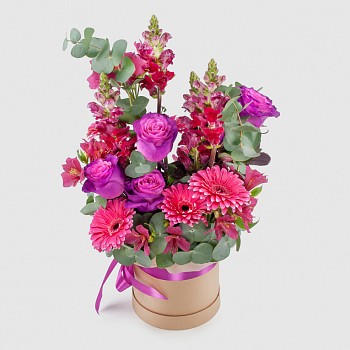 Букет в коробке Ясные зори Букет в коробке Ясные зори