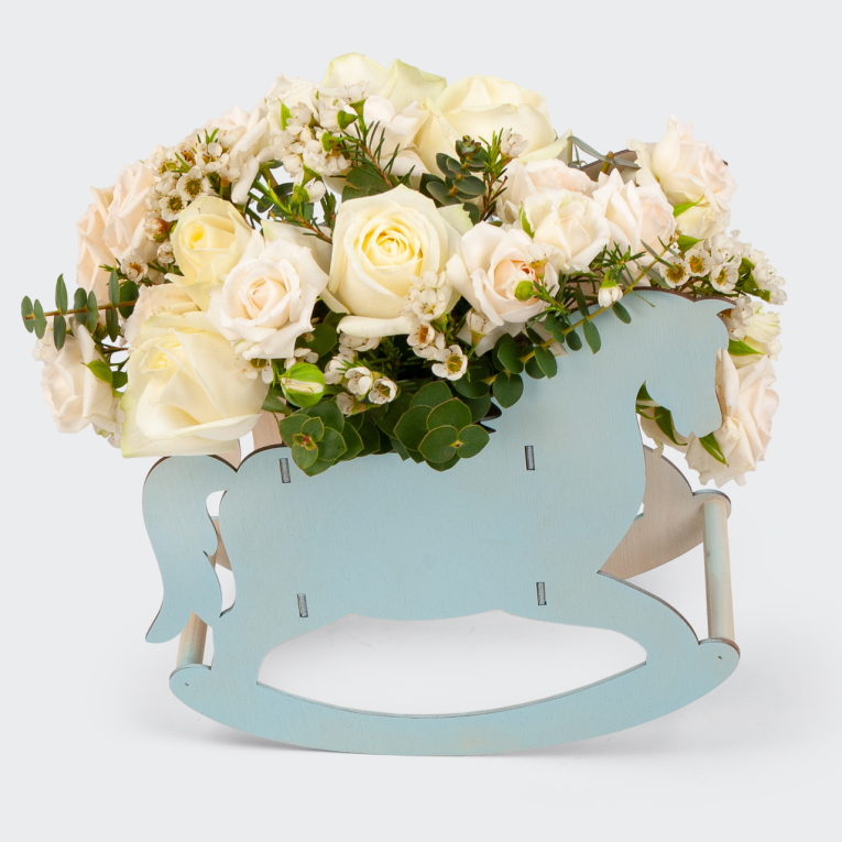 Композиция Голубой полет