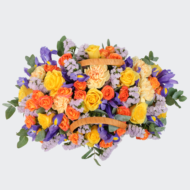 Букет в сумке Апельсиновый сад