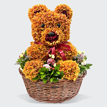 Композиция Шоколадный мишка