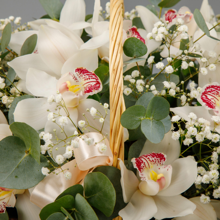 Букет в корзине Звезда родилась