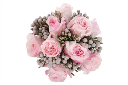 Букет Любовь без правил в шляпной коробке