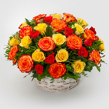 Букет Большая Вселенная в корзине