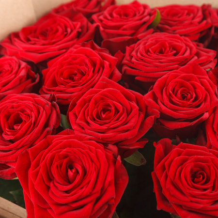 Букет из 15 роз Люблю тебя