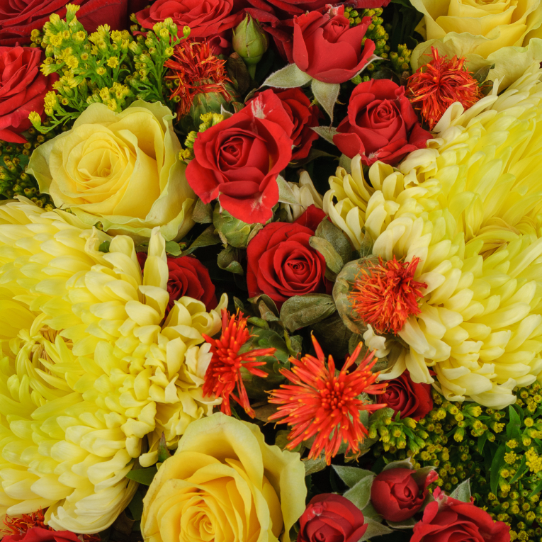 Букет Солнечный август