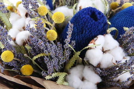 Букет с лавандой Бархатный сезон