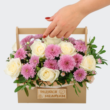 Букет в ящике Венеция