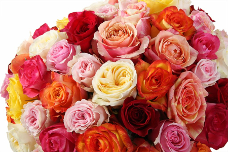 Композиция Вся гамма чувств в коробке-сердце