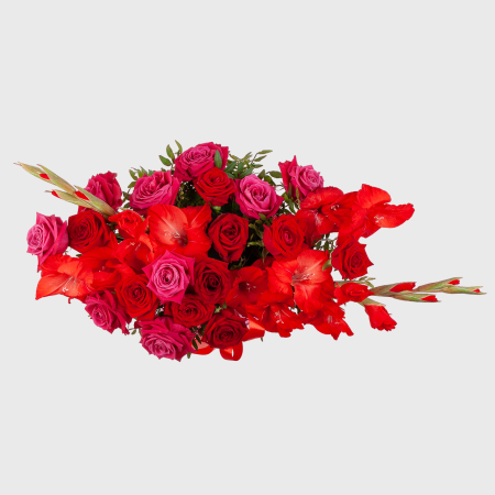 Букет в коробке Любовные знаки