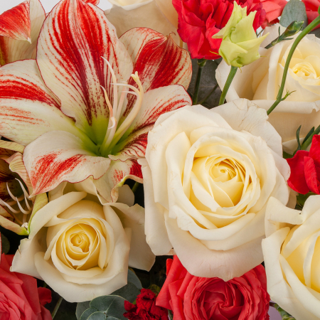 Букет в коробке Французский шик