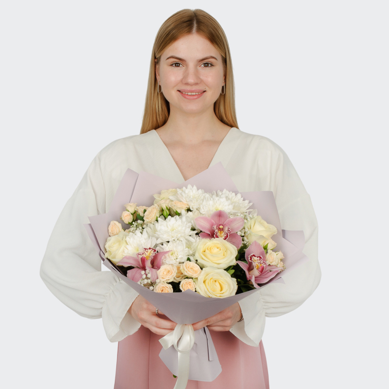 Букет Акварель любви