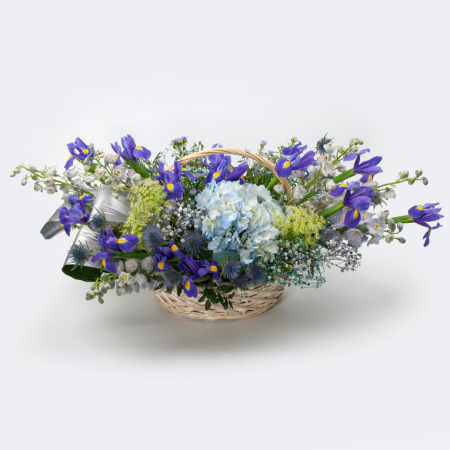Букет в корзине Наше лето