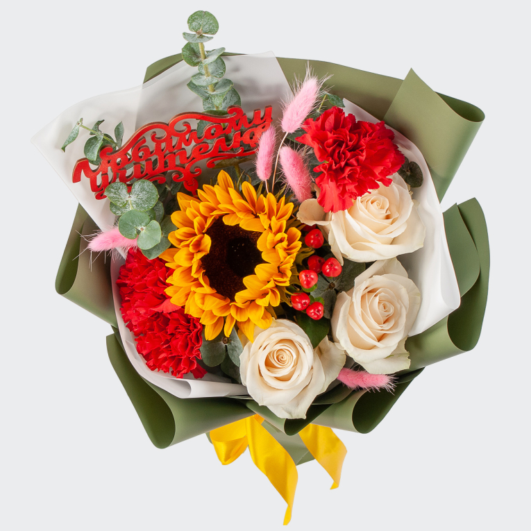 Букет Цветочный букварь