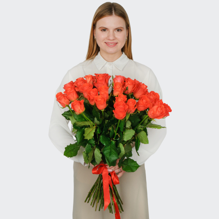 Букет 35 роз Вау