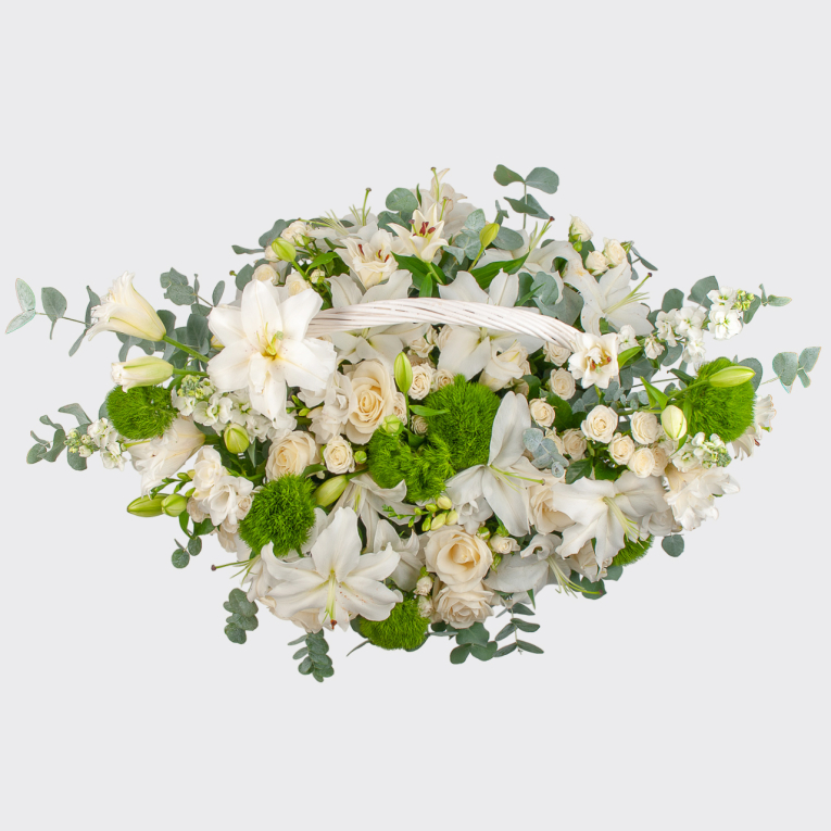 Букет в корзине Ангел утра