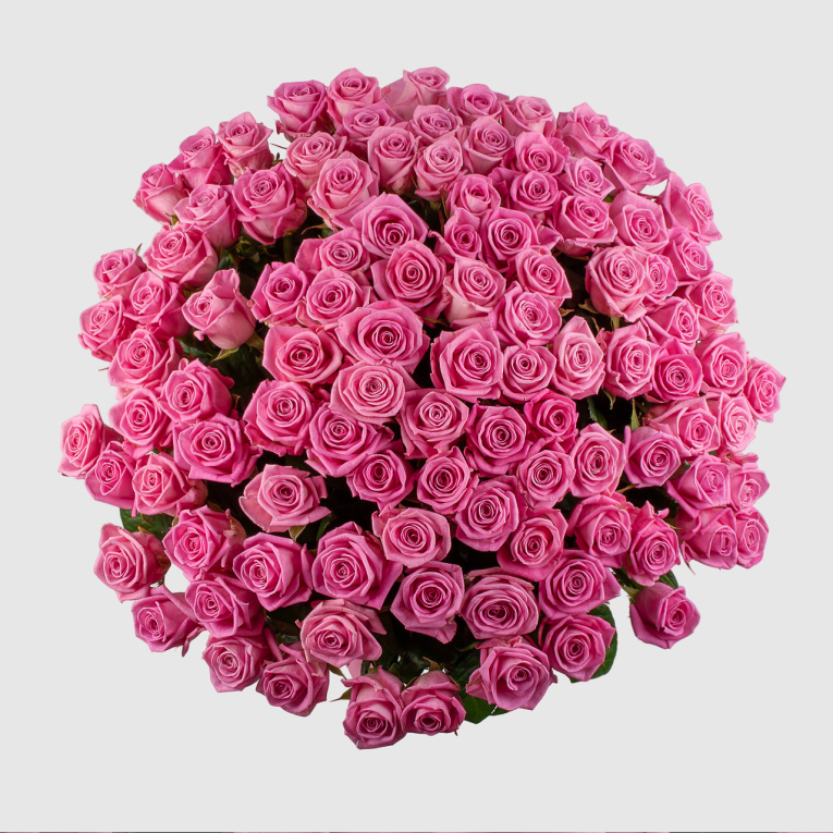 Букет из 101 розы Цвет сердца