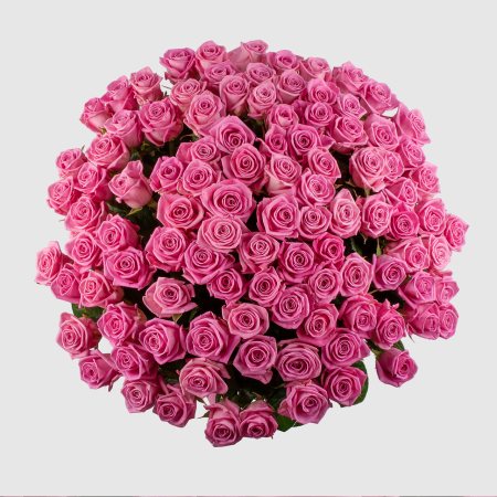 Букет из 101 розы Цвет сердца