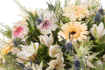 Букет с герберами Звуки природы