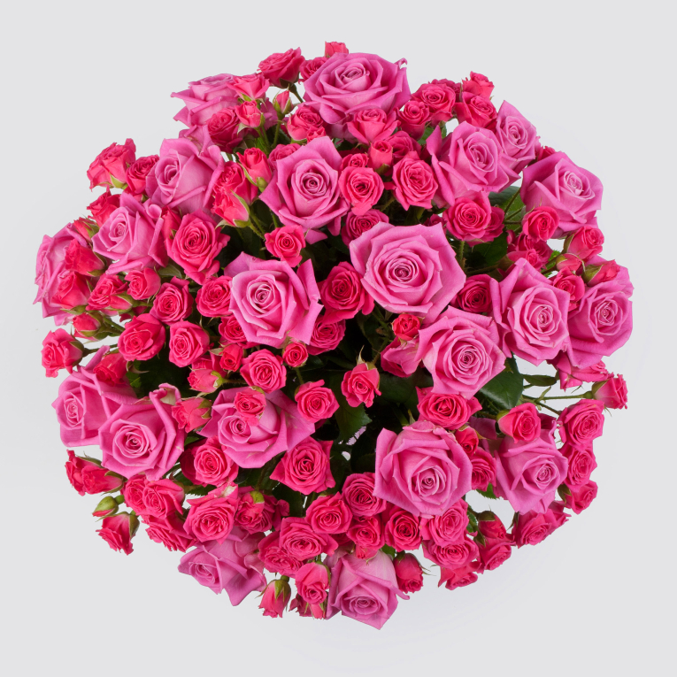 Букет из 51 розы Любовный секрет