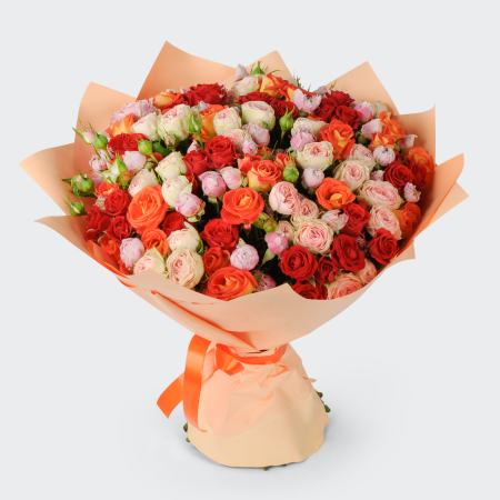 Букет из кустовых роз Королевское величие