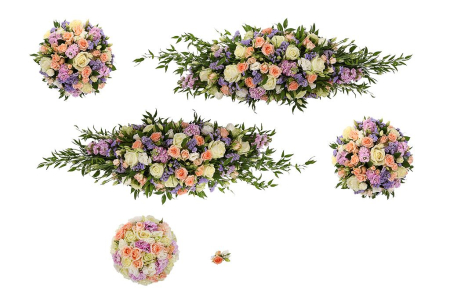 Свадебный комплект Нимфа (макси)