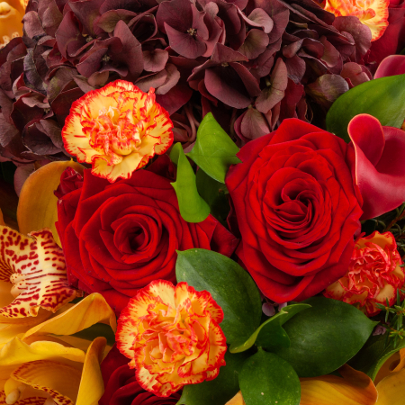 Букет Пылкие объятия