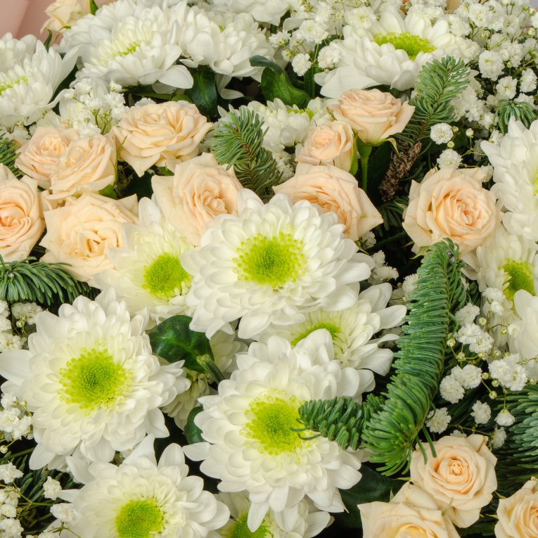 Букет Персиковое вдохновение