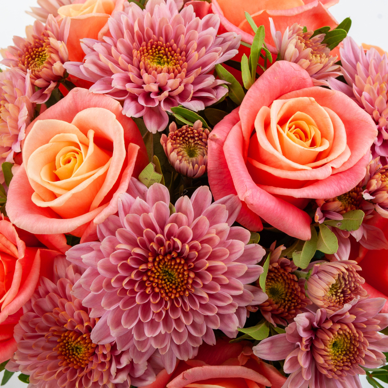 Букет в кашпо Дорога к солнцу